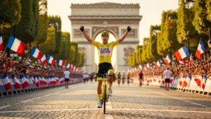 Pogačar remporte son cinquième Tour de France, le plus rapide de l&rsquo;histoire
