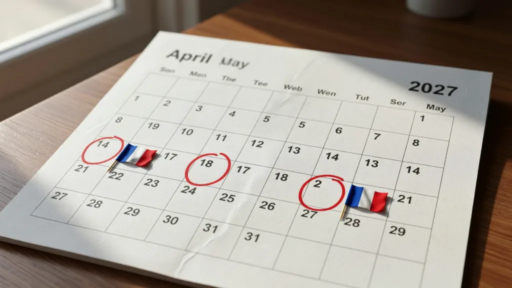Présidentielle 2027 : le gouvernement fixe les dates, la droite s'insurge