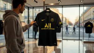 PSG 26/27 : le maillot third sera noir, pas africain
