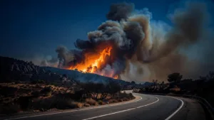Pyrénées-Orientales : 24 pompiers de la Manche partis en renfort