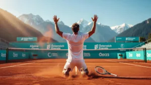 Quentin Halys remporte son premier titre ATP à Kitzbühel