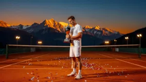 Quentin Halys remporte son premier titre ATP à Kitzbühel