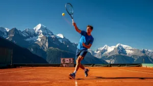 Quentin Halys sauve une balle de match et défiera Bublik à Gstaad
