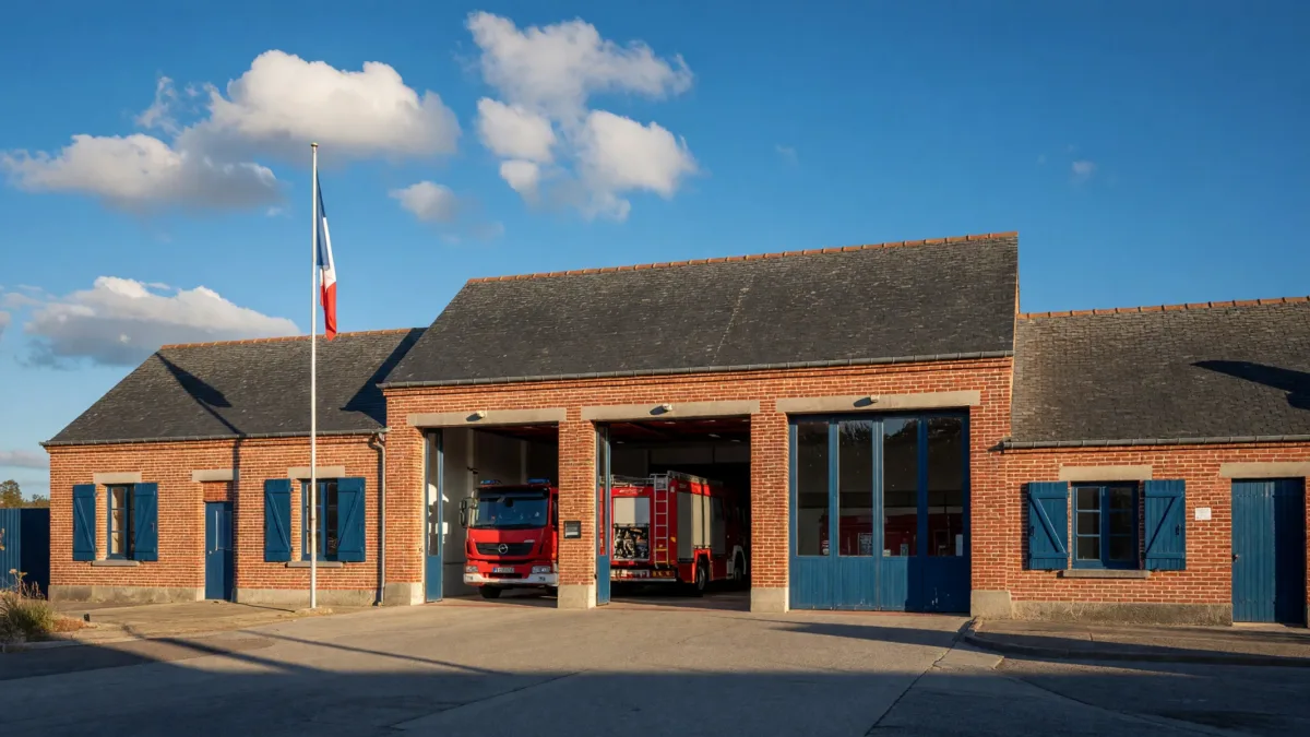 Quimper : SANITHERM signe une convention avec le SDIS 29 pour ses pompiers volontaires
