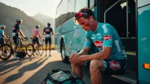 Ramses Debruyne abandonne le Tour de France fiévreux