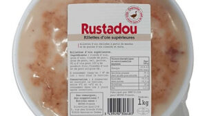Rappel : rillettes d&rsquo;oie Rustadou retirées pour risque de listeria