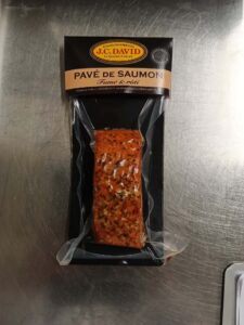 Rappel urgent : pavé de saumon JC David contaminé à la Listeria
