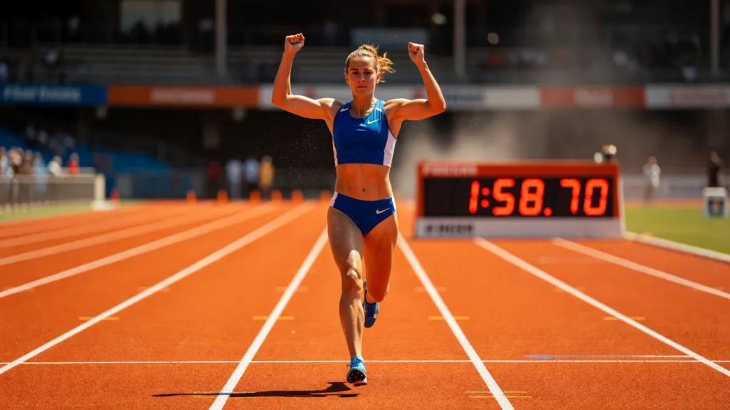 Rénelle Lamote décroche un sixième titre national du 800 m à Albi