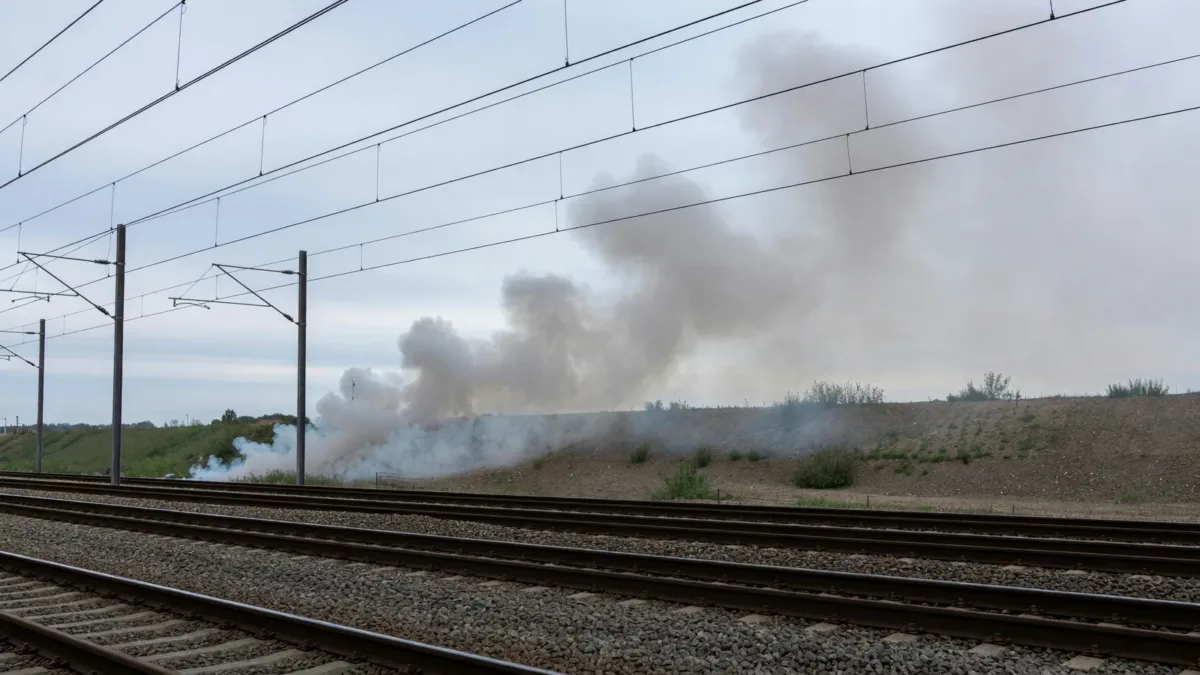 RER D ralenti vers Évry-Courcouronnes après un incendie