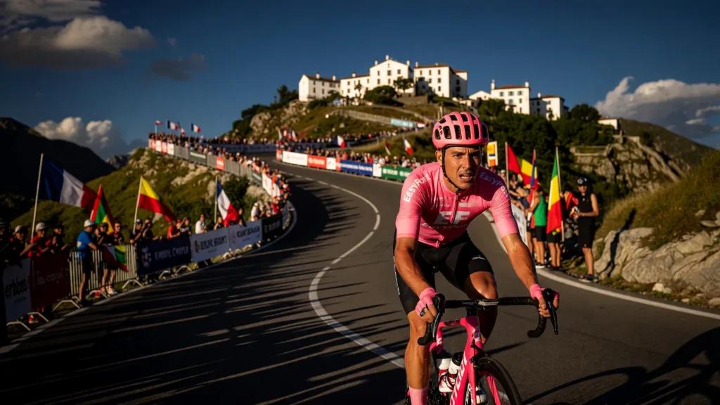 Richard Carapaz super combatif du Tour 2026