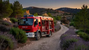 Riez : un feu de forêt de 8 000 m² maîtrisé par les pompiers