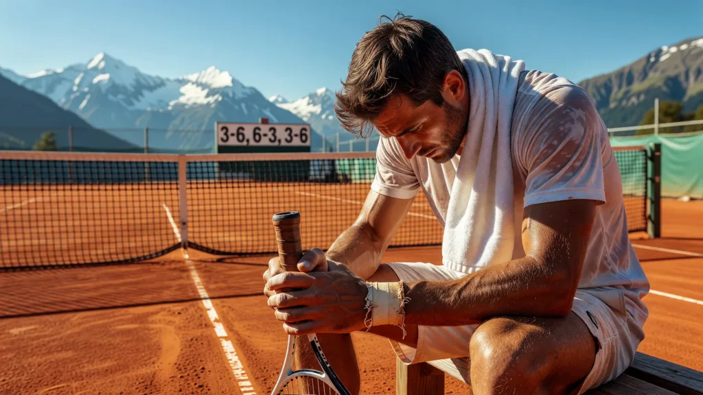 Rinderknech éliminé en quarts à Gstaad par Tsitsipas