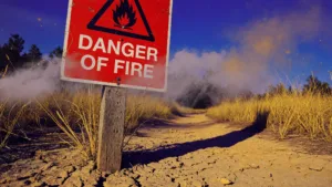 Risque incendie très sévère : massifs fermés ce mercredi dans le Gard