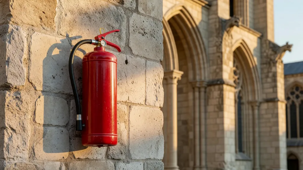 Rouen : feu de matelas éteint par des passants devant le temple Saint-Éloi