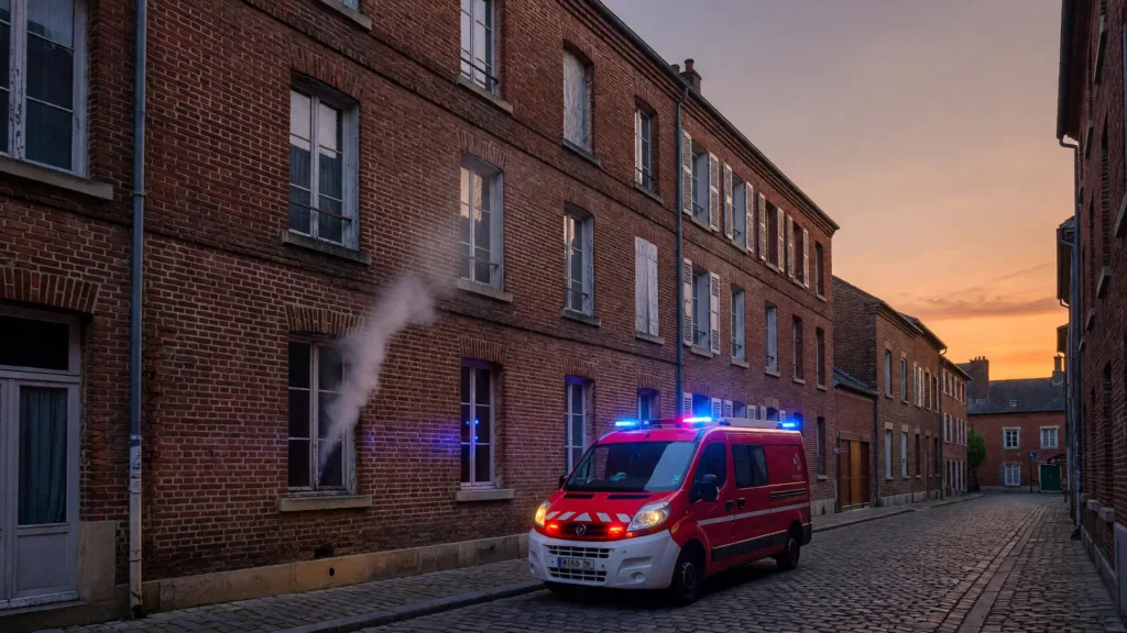 Rouen : une femme de 21 ans intoxiquée par les fumées d'un incendie