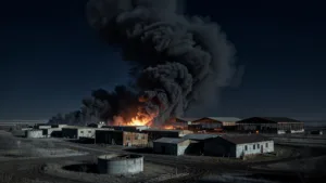 Russie : incendie à la base d&rsquo;Engels après alerte drone, origine incertaine