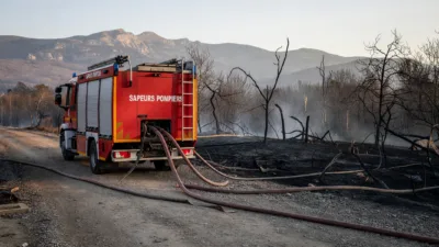 Saint-Bonnet-Laval : 110 pompiers mobilisés après 107 hectares brûlés