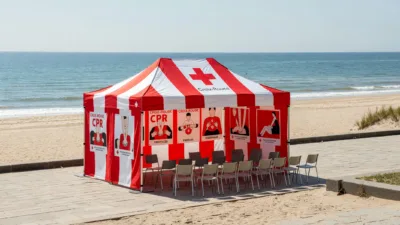 Saint-Brieuc : le préfet salue les gestes qui sauvent à la plage des Rosaires