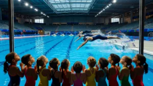 Saint-Denis accueille les Bleus de la natation avant les Euros