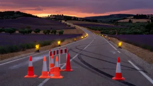 Saint-Estève-Janson : collision frontale sur la D561, quatre blessés graves