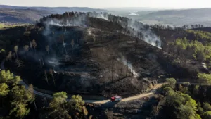 Saint-Georges-les-Bains : 120 hectares parcourus, le préfet appelle à libérer les pompiers volontaires