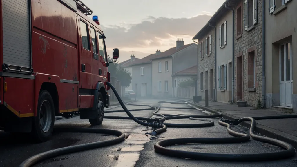 Saint-Jean-de-Folleville : quatre blessés dans un incendie causé par une voiture électrique