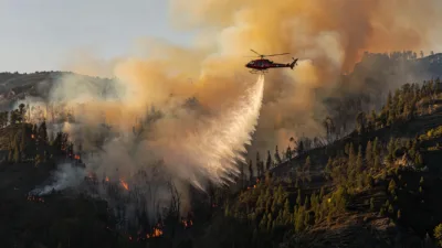 Saint-Julien-des-Chazes : 25 hectares brûlés, 120 pompiers mobilisés