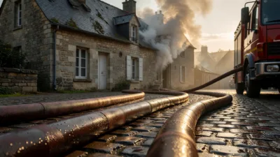 Saint-Just-en-Chaussée : incendie de dépendance maîtrisé, deux blessés