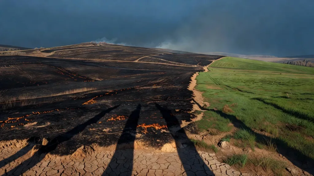 Saint-Just-la-Pendue : point sur l'incendie et la sécheresse dans la Loire