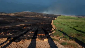 Saint-Just-la-Pendue : point sur l&rsquo;incendie et la sécheresse dans la Loire