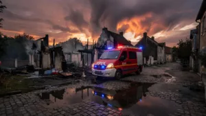 Saint-Just : un pavillon détruit par un incendie, deux blessés