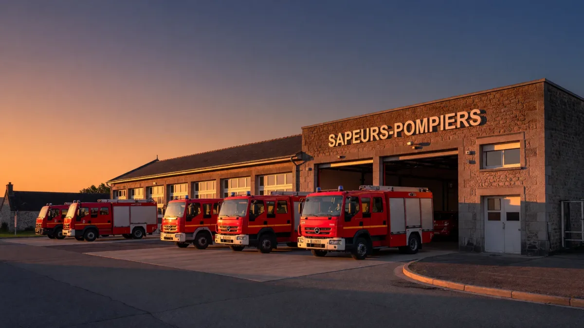 Saint-Lô : 24 pompiers de la Manche rentrés après dix jours dans les Pyrénées