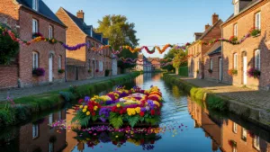 Saint-Omer : 48e cortège nautique inauguré, médaille pour l&rsquo;ambassadeur néerlandais