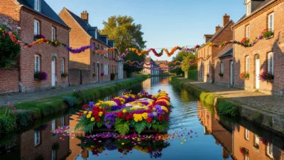Saint-Omer : 48e cortège nautique inauguré, médaille pour l'ambassadeur néerlandais