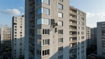 Saint-Ouen : évacuation au 15e étage par cordage, une personne secourue