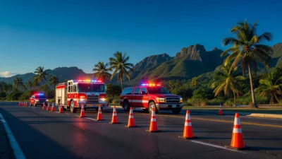 Saint-Paul : trois blessés dont un enfant dans une collision sur la RN1A