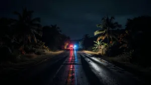 Sainte-Anne : un motard de 40 ans tué dans un choc frontal