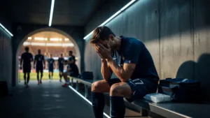Saliba abandonne à la 30e : Merino brise le silence