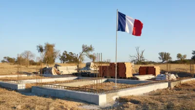 Salviac : première pierre du futur centre d'incendie et de secours