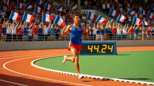 Samuel Vessat bat le record de France du 400 m en 44 »24 à Albi