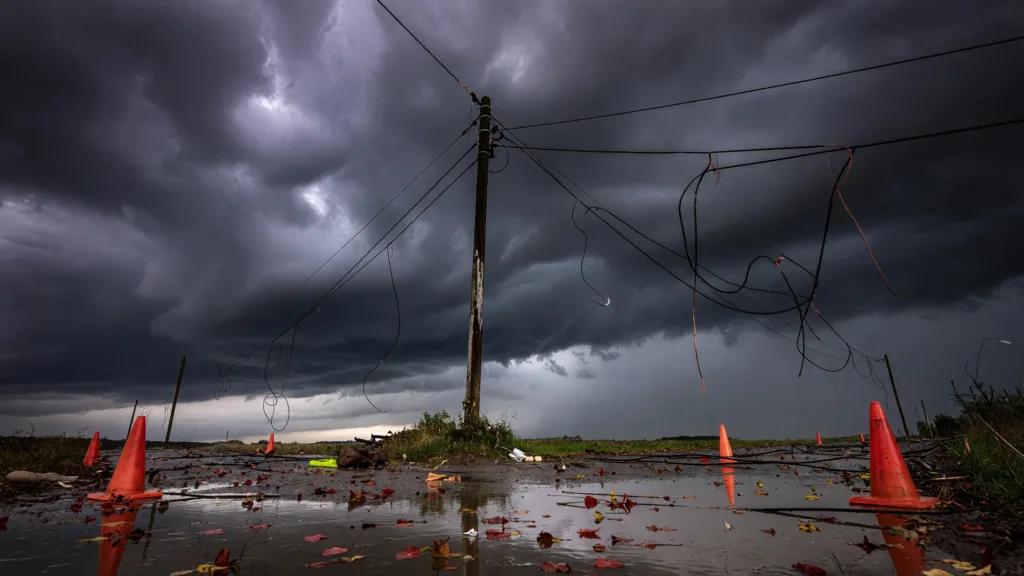 Sarthe : 1 500 foyers encore privés d'électricité après les violents orages