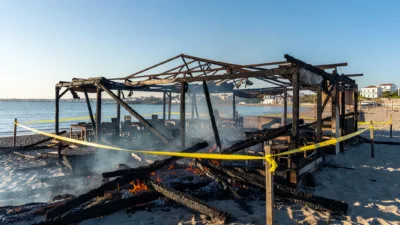 Sausset-les-Pins : le restaurant Le Zanzibar détruit par un incendie