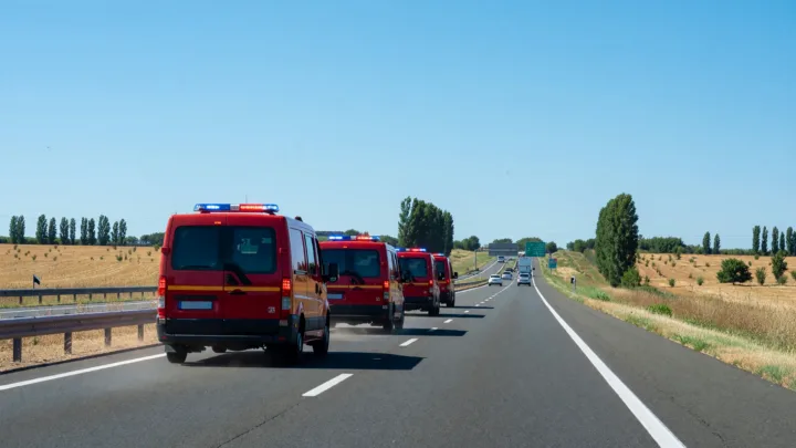 SDIS 37 : nouveau convoi de pompiers vers la Gironde pour la relève