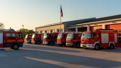 SDIS 71 : 38 pompiers et 12 moyens envoyés en renfort en Gironde