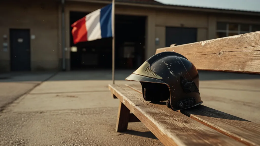 SDIS 74 : hommage au pompier des Bouches-du-Rhône mort en service