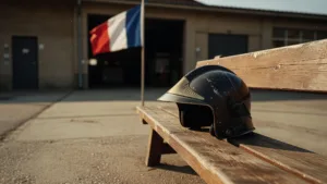 SDIS 74 : hommage au pompier des Bouches-du-Rhône mort en service