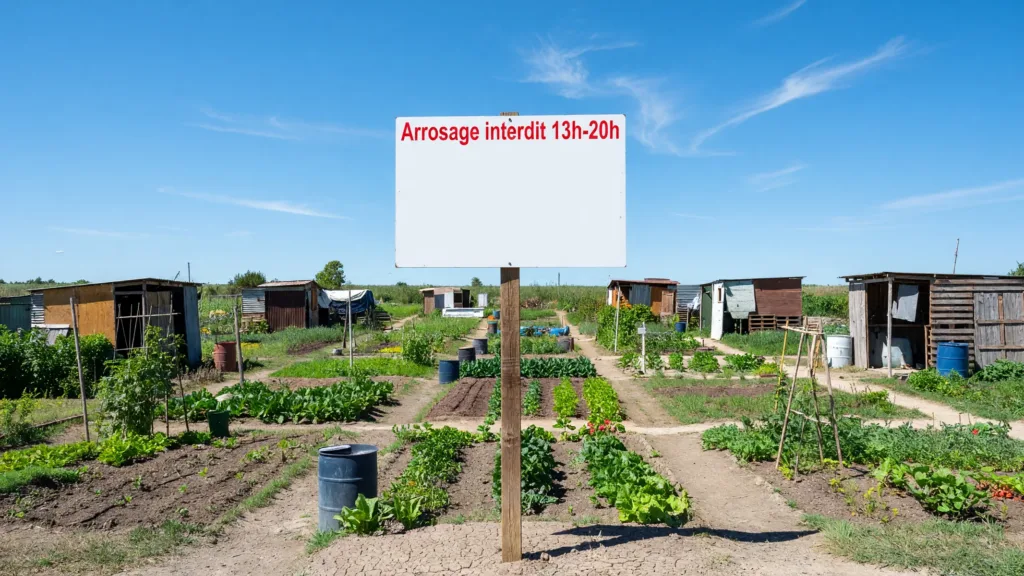 Sécheresse à Toulouse : les jardins de Périole soumis aux restrictions