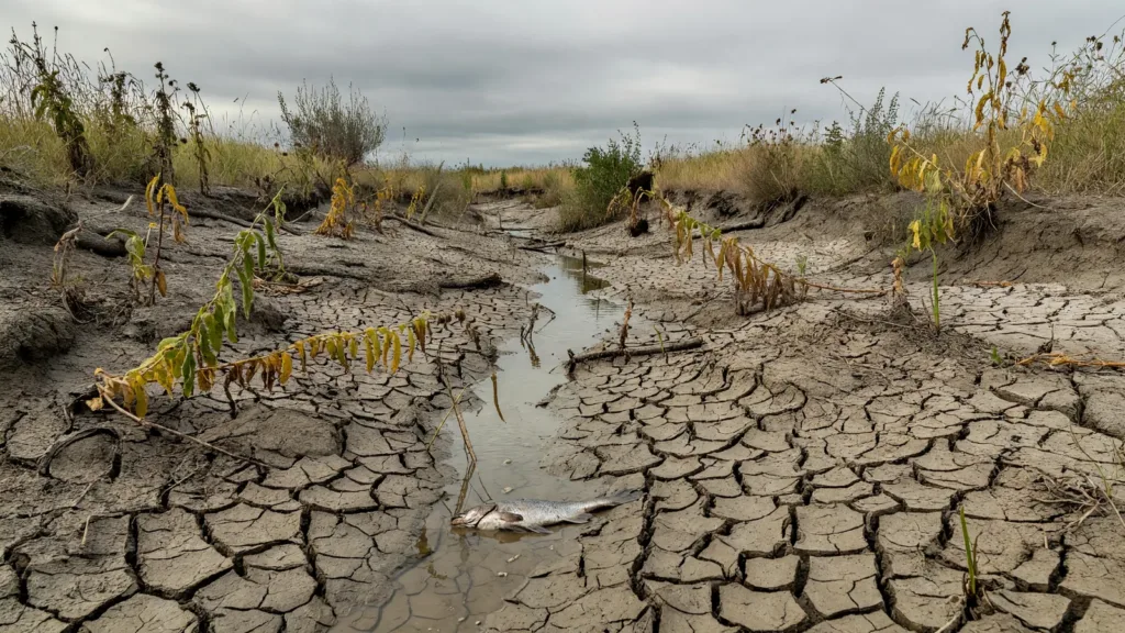 Sécheresse dans le Cher : plusieurs cours d'eau placés en alerte rouge, restrictions renforcées
