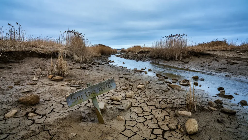 Sécheresse : le bassin de la Sarthe aval en alerte renforcée, de nouvelles restrictions d'eau