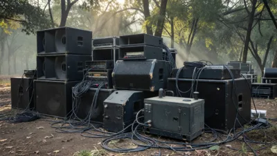 Seine-Maritime : rave party interrompue en forêt de la Londe, matériel saisi